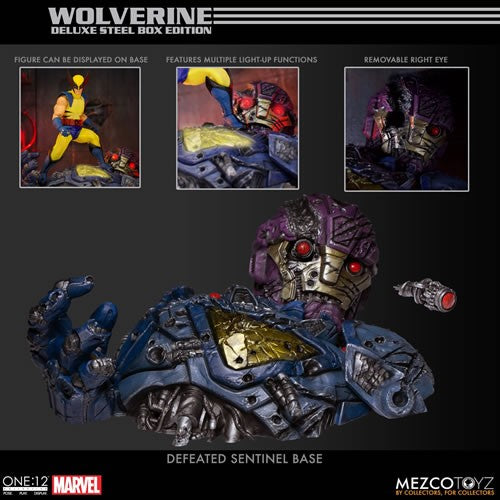 One:12 Collective Figures - Marvel - Wolverine Deluxe Steel Box Edition