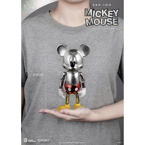 Disney 100 Years of Wonder Mickey Mouse DAH-100 Dynamic 8-Ction Heroes Action Figure