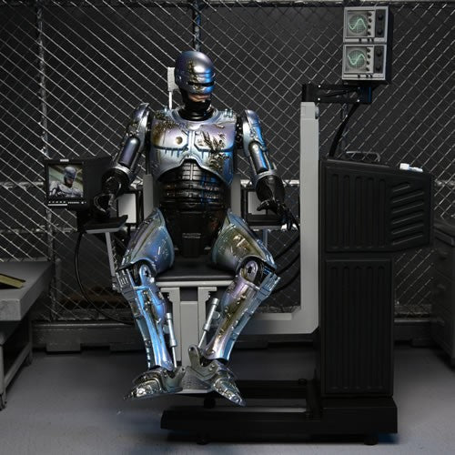 RoboCop 7" Scale Figures - Ultimate Battle Damaged RoboCop w/ Chair