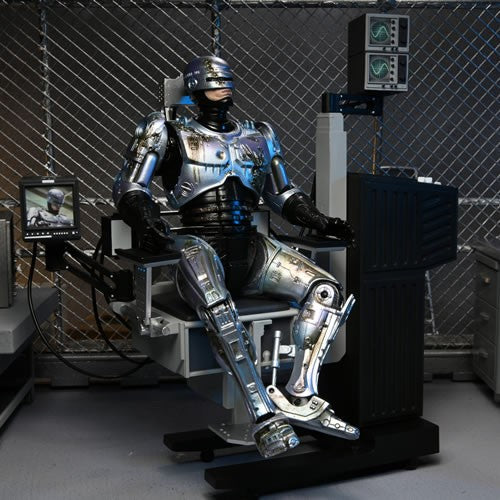 RoboCop 7" Scale Figures - Ultimate Battle Damaged RoboCop w/ Chair