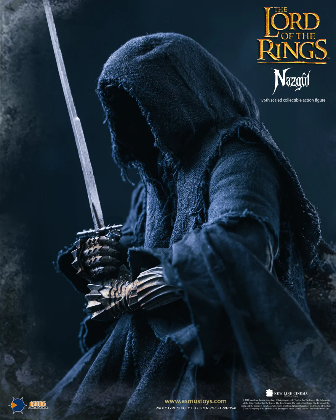 ASMUS TOYS THE LORD OF THE RINGS SERIES Nazgul