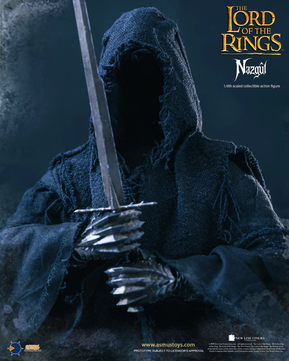 ASMUS TOYS THE LORD OF THE RINGS SERIES Nazgul