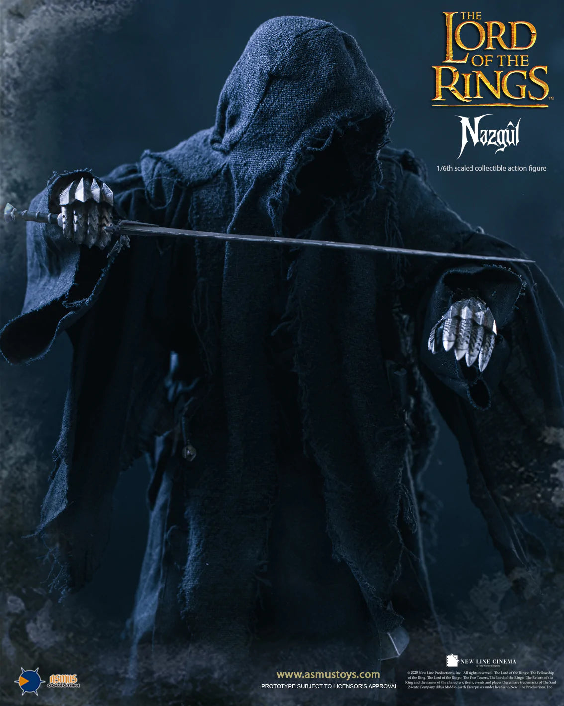ASMUS TOYS THE LORD OF THE RINGS SERIES Nazgul