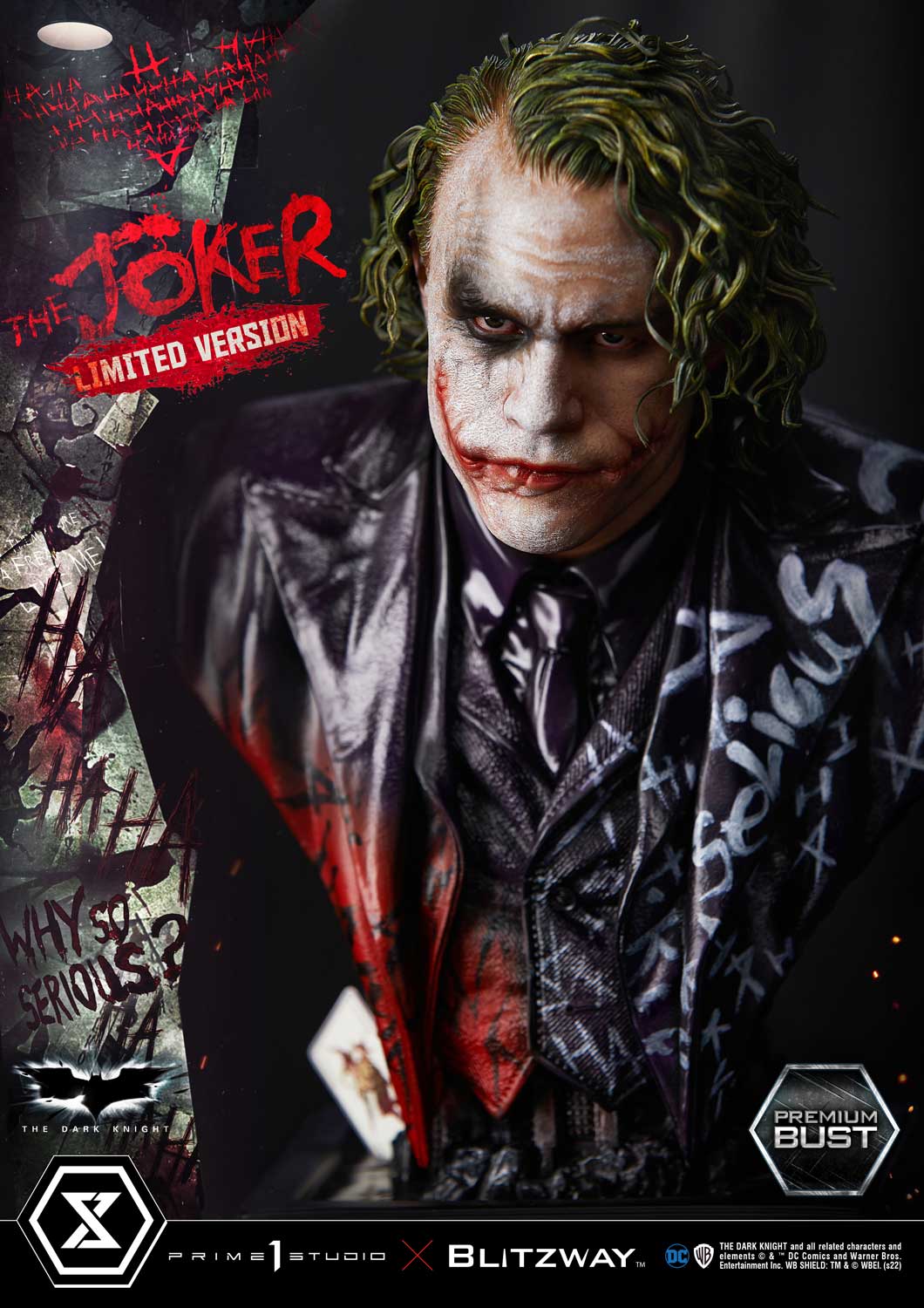 Premium Bust The Dark Knight (Film) The Joker Limited Version