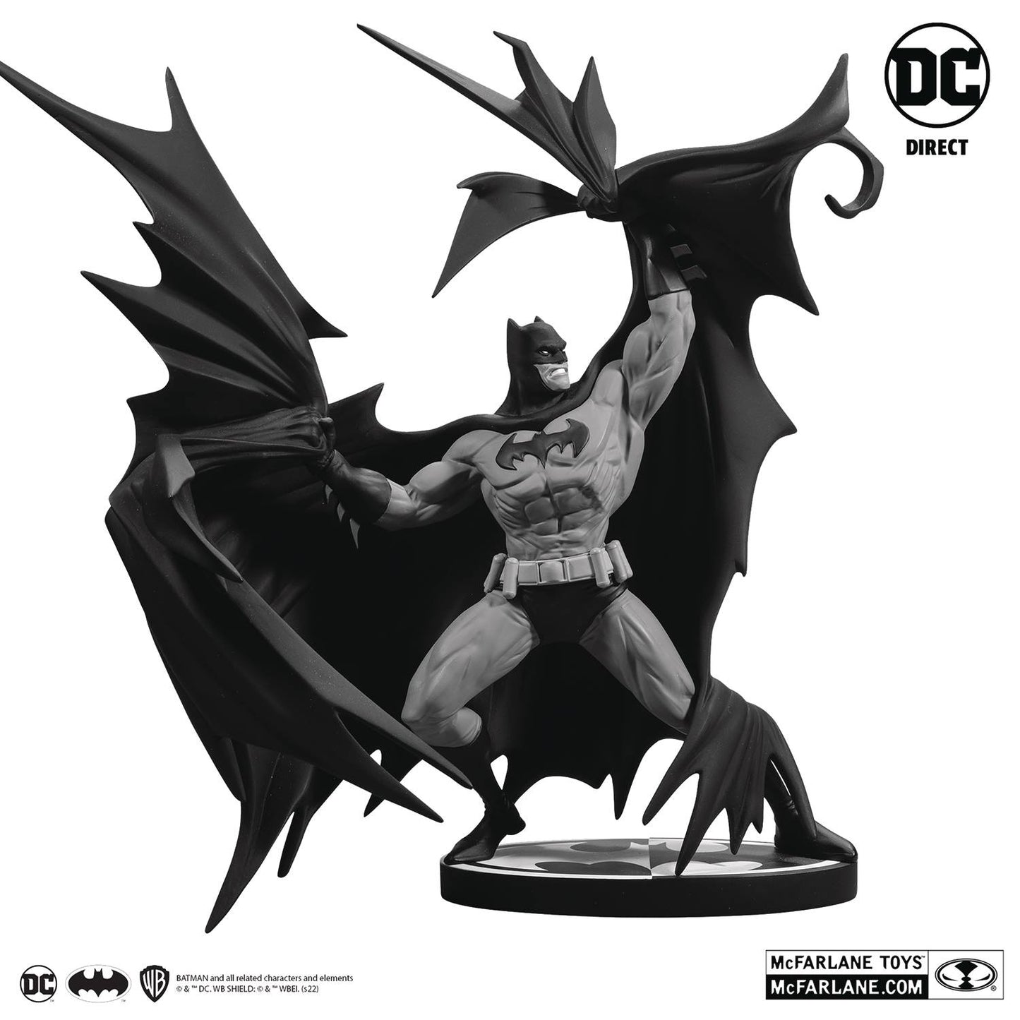 DC BATMAN BLACK & WHITE BATMAN BY DENYS COWAN