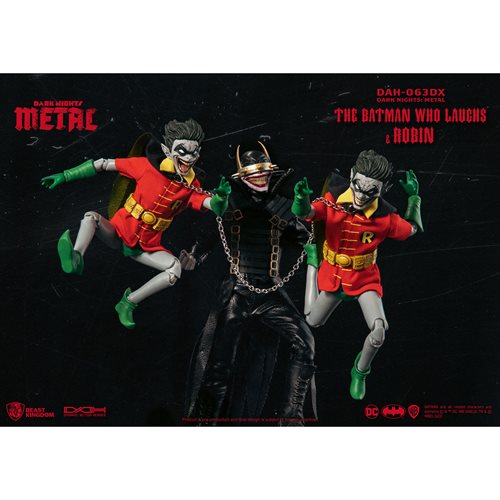 Dark Nights: Metal The Batman Who Laughs and Robin  Figure -Limited to 720 pieces! 2023 Previews Exclusive