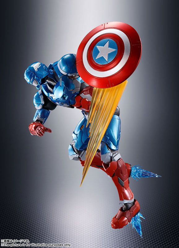 S.H. Figuarts Tech-On Avengers - Captain America