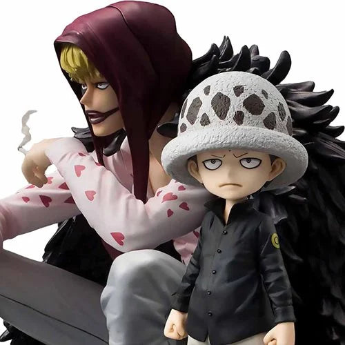 One Piece Portrait of Pirates Corazon and Law Limited Edition Statue Set - ReRun