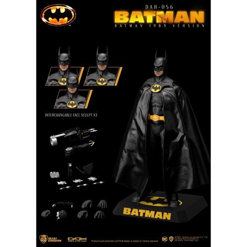 Batman 1989 Batman DAH-056 Dynamic 8-Ction Heroes Action Figure