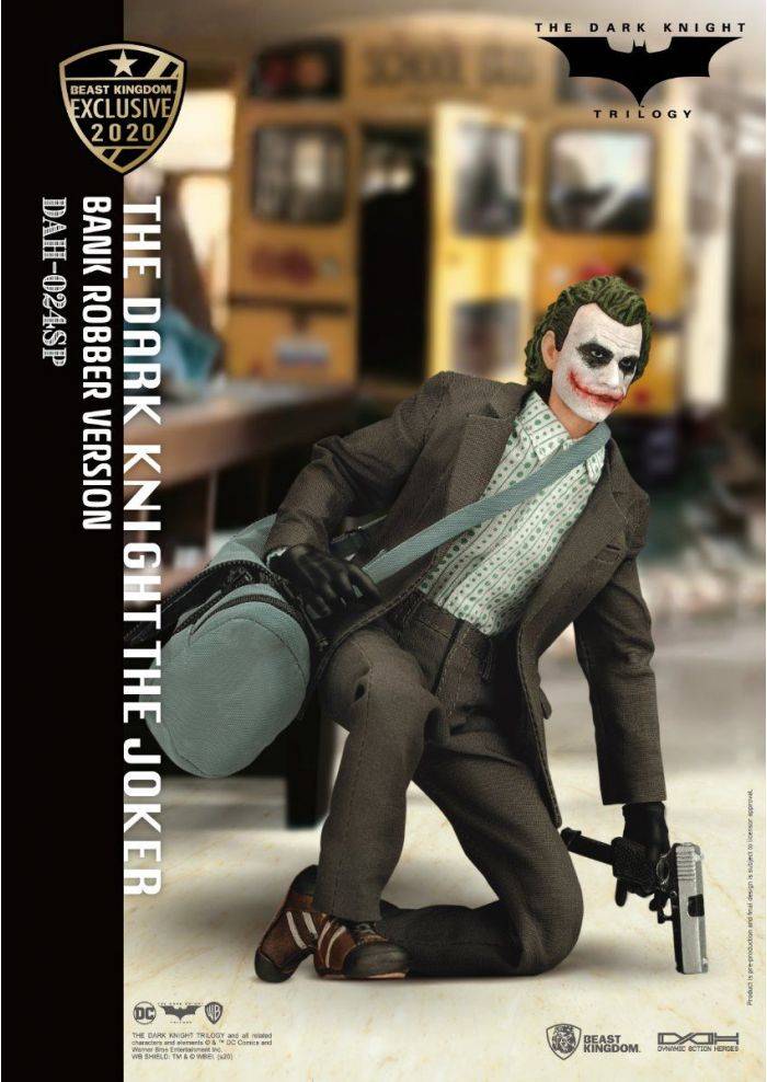 The Dark knight The Joker Bank Robber Version