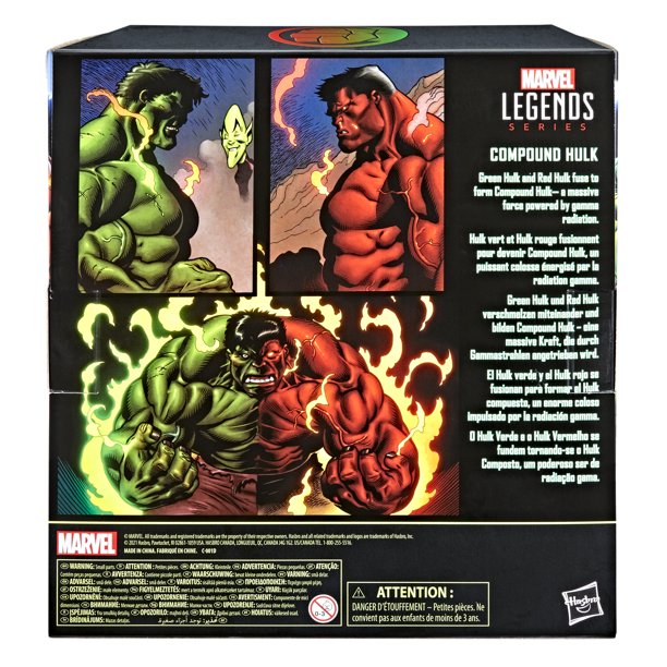 Hasbro Marvel Legends Series 6-inch Action Figure WALMART EXCLUSIVE Compound Hulk