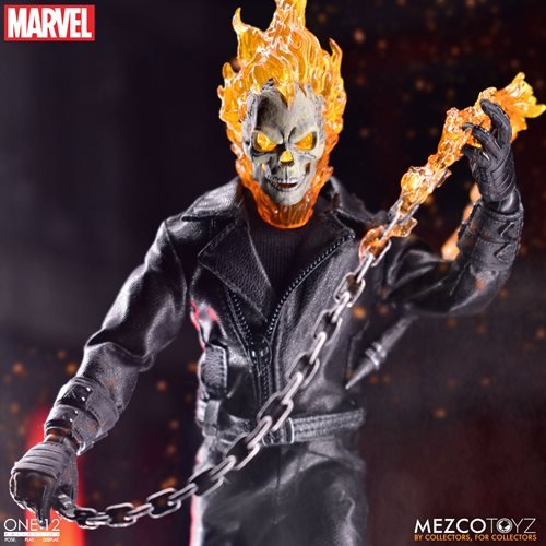 One:12 Collective Figures - Marvel - Ghost Rider And Hell Cycle