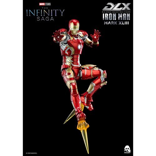 Avengers: Infinity Saga Iron Man Mark 43 DLX 1:12 Scale Action