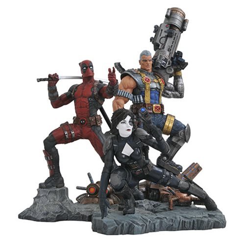 Premier Collection Statues - Marvel - Cable Resin Statue