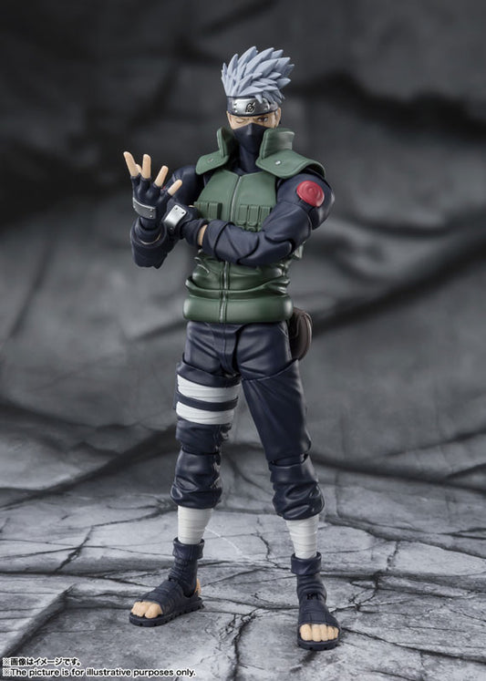 S.H. Figuarts Naruto Shippuden - Kakashi Hatake -The Famed Sharingan Hero