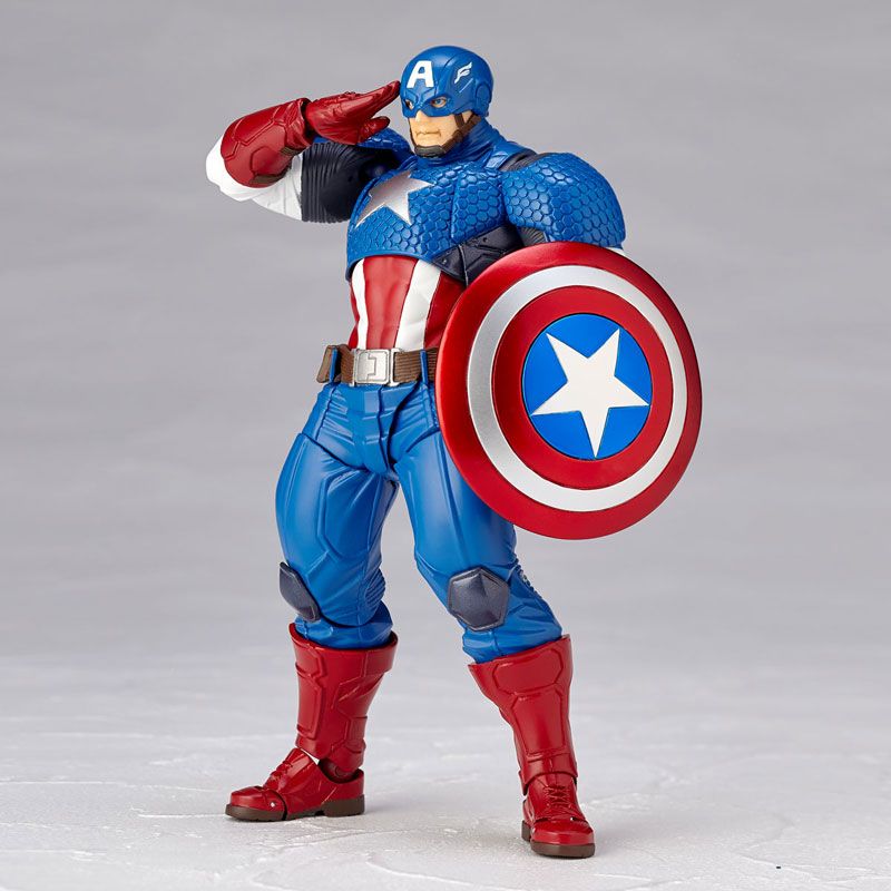 Figure Complex Amazing Yamaguchi No.007 - Captain America