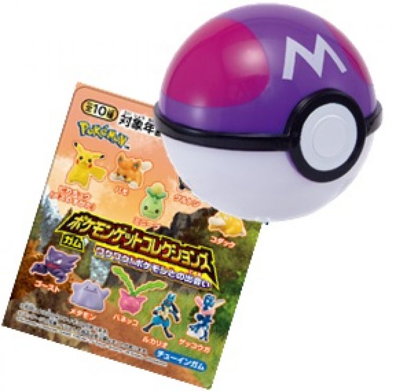 Candy Toy - Pokemon Get Collections Gum WakuWaku! Encounter with Pokemon (Box/10pack)