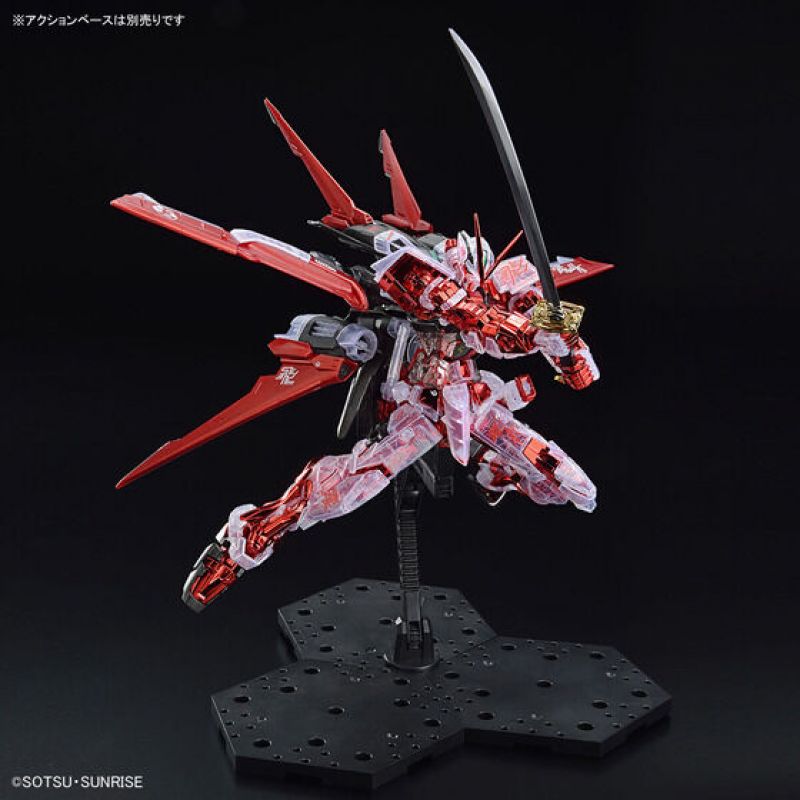 Gundam Master Grade Gundam Astray Red Frame Flight Unit (Plating Frame / Color Clear) The Gundam Base Limited