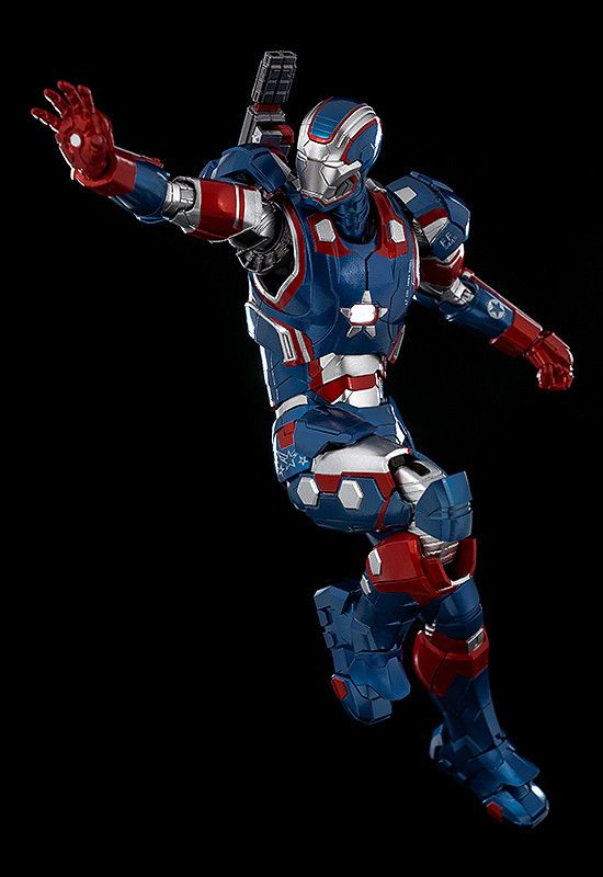 Avengers: Infinity Saga Iron Patriot DLX 1:12 Scale Action Figure