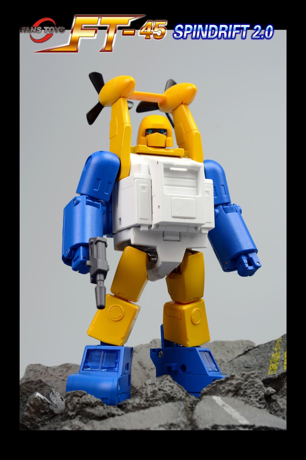 FansToys FT-45 FT45 Spindrift Seaspray Version 2.0 Action Figure 3rd Party Transformation Robot
