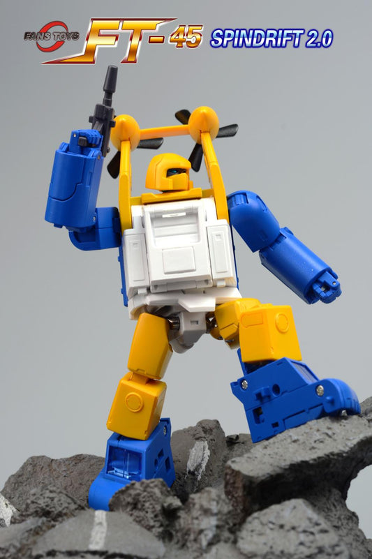 FansToys FT-45 FT45 Spindrift Seaspray Version 2.0 Action Figure 3rd Party Transformation Robot