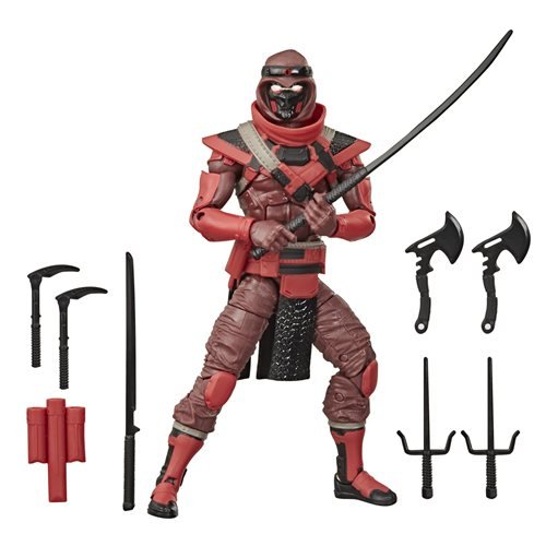 G.I. Joe Classified Series 6-Inch Red Ninja #08 Action Figure