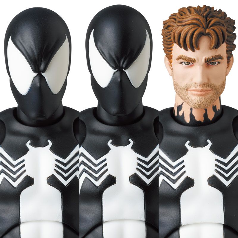 MAFEX Spiderman - Spiderman Black Costume (Comic Ver.)