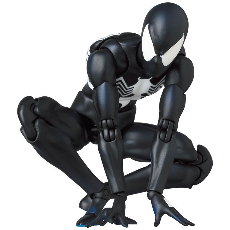 MAFEX Spiderman - Spiderman Black Costume (Comic Ver.)