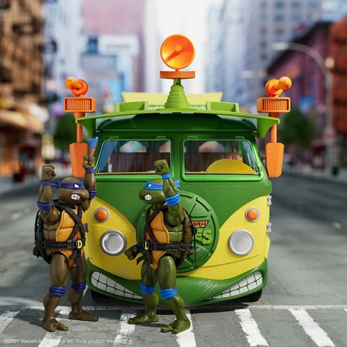 Teenage Mutant Ninja Turtles Ultimates Party Wagon Vehicle Titan